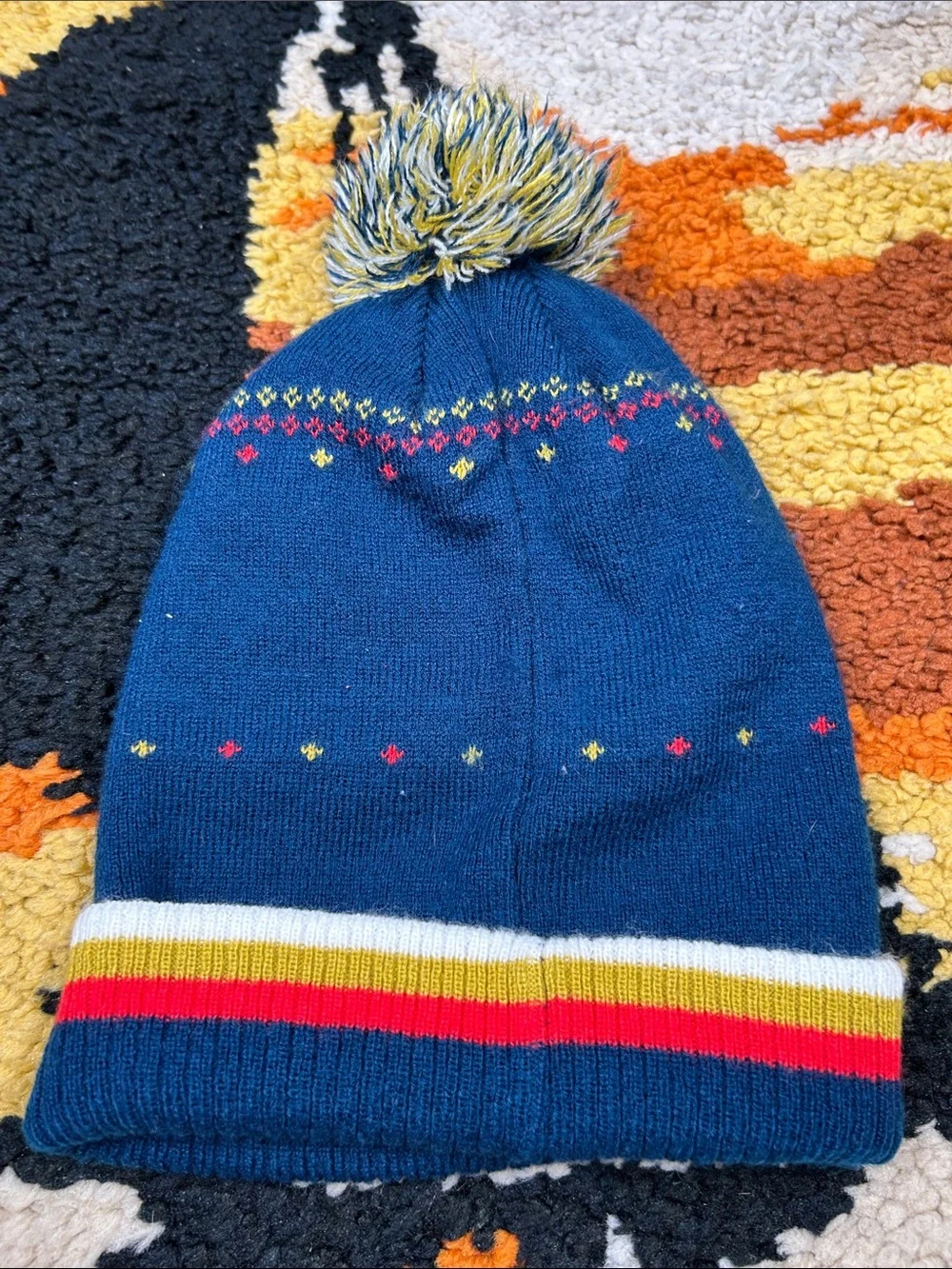 MILLER LITERALLY, pom pom beanie!!